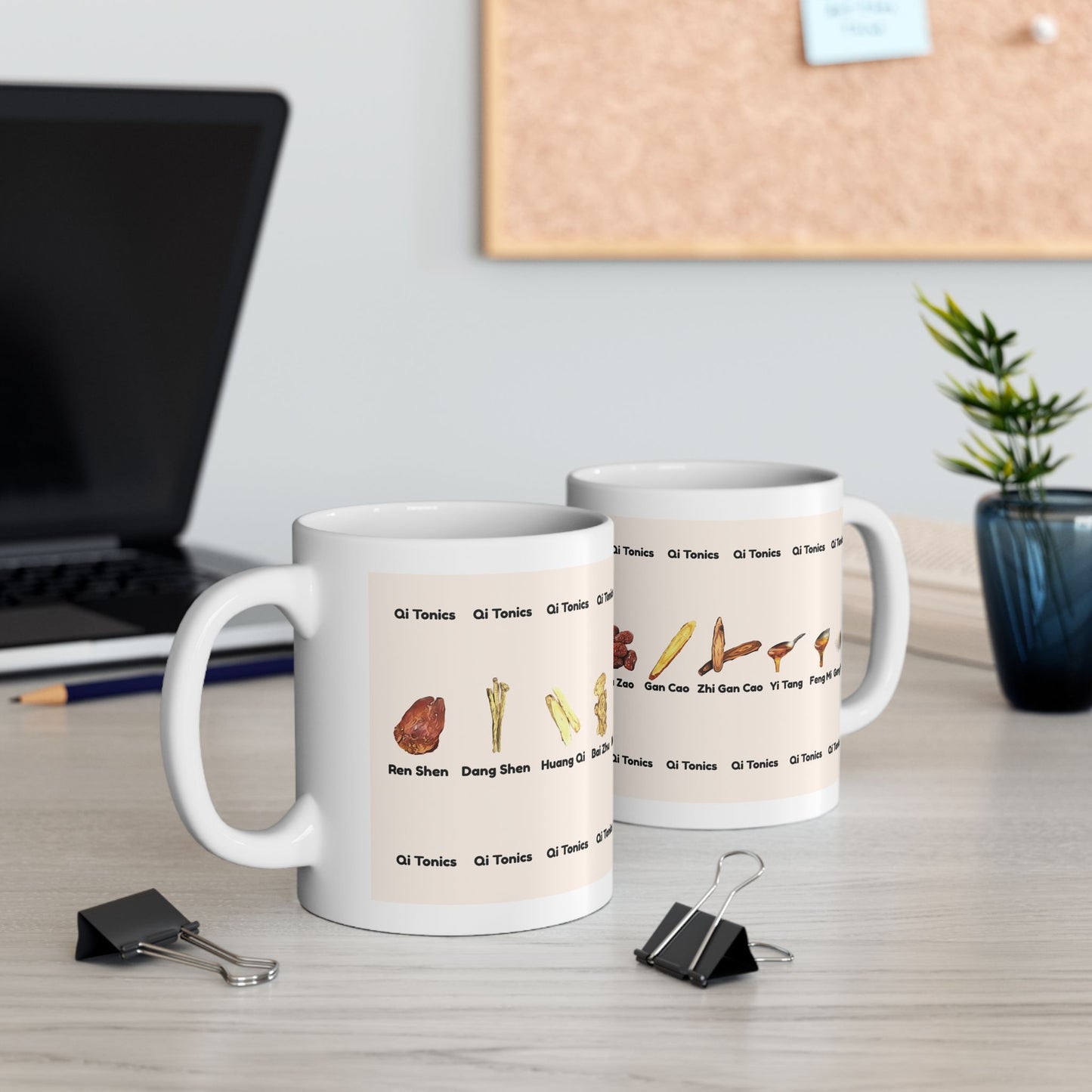 Qi Tonics (cream)—TCM Herbal Mug