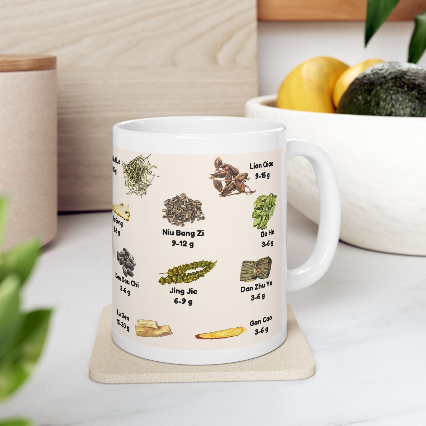 Yin Qiao San (cream)— TCM Herbal Mug