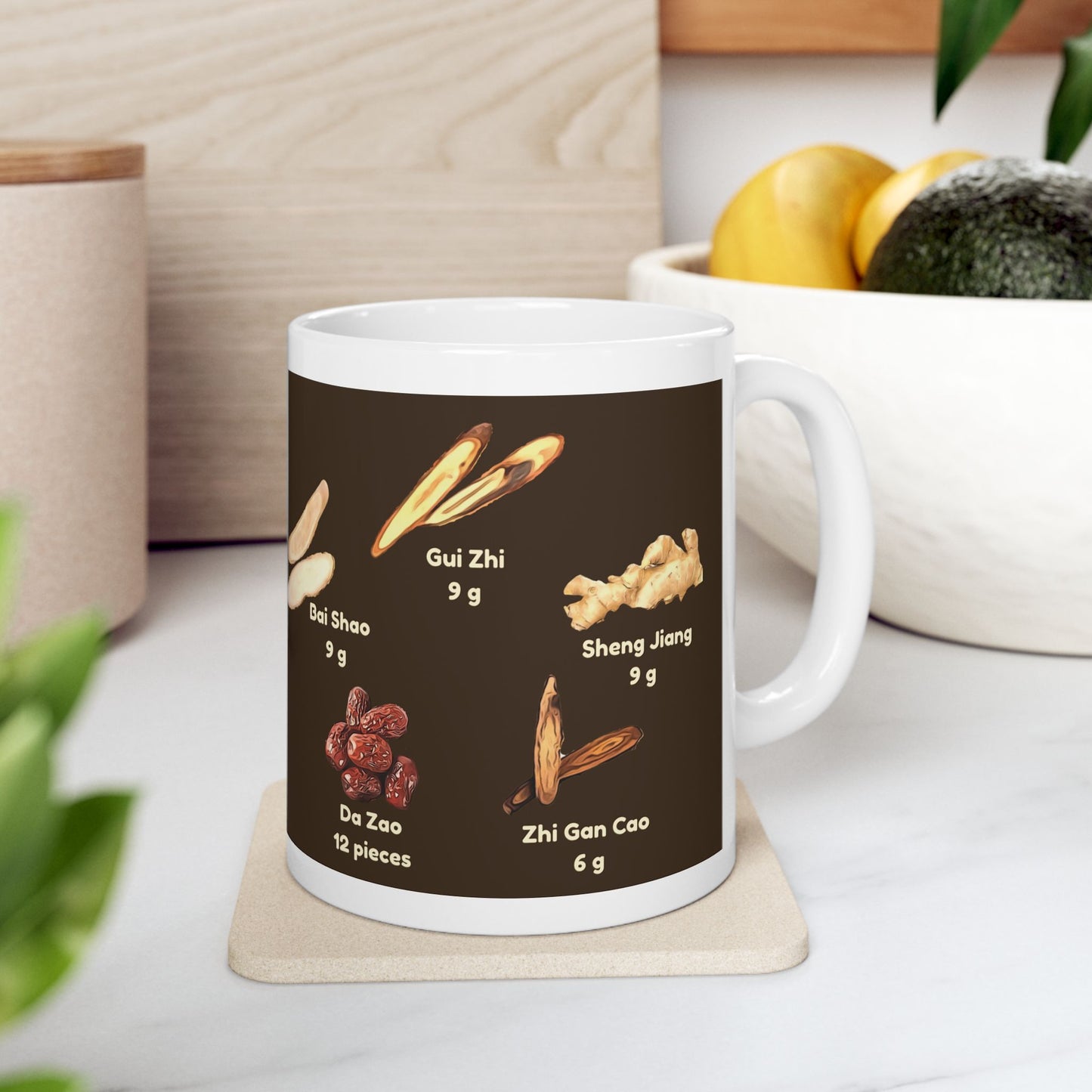 Gui Zhi Tang (brown)—TCM Herbal Mug