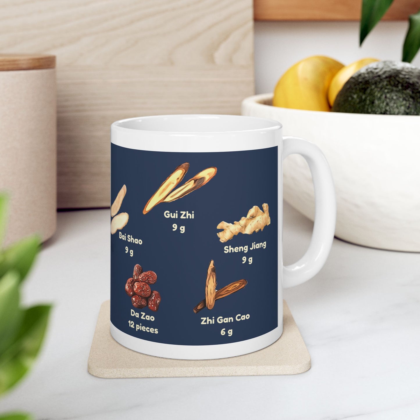 Gui Zhi Tang (blue)—TCM Herbal Mug