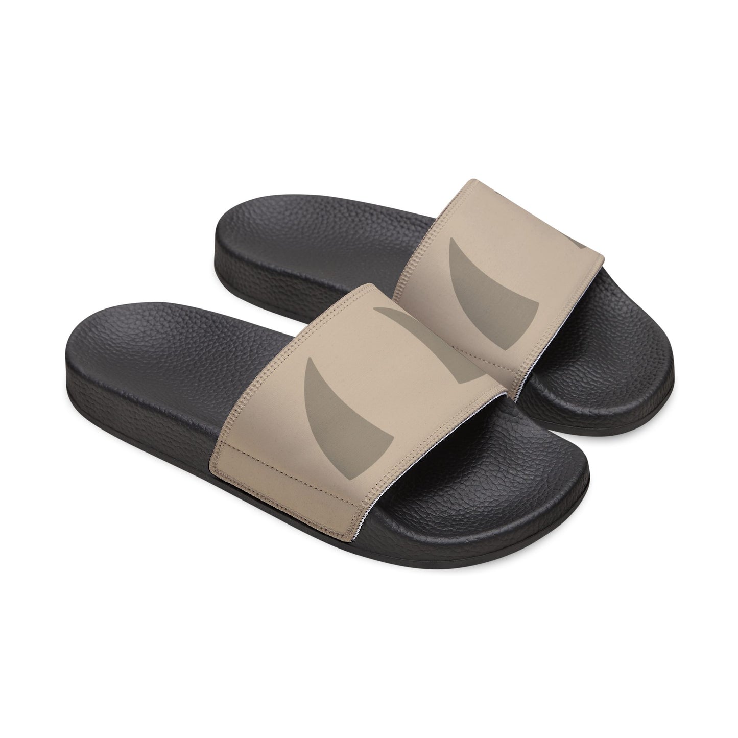 Horn Slide Sandals (taupe) — Men's