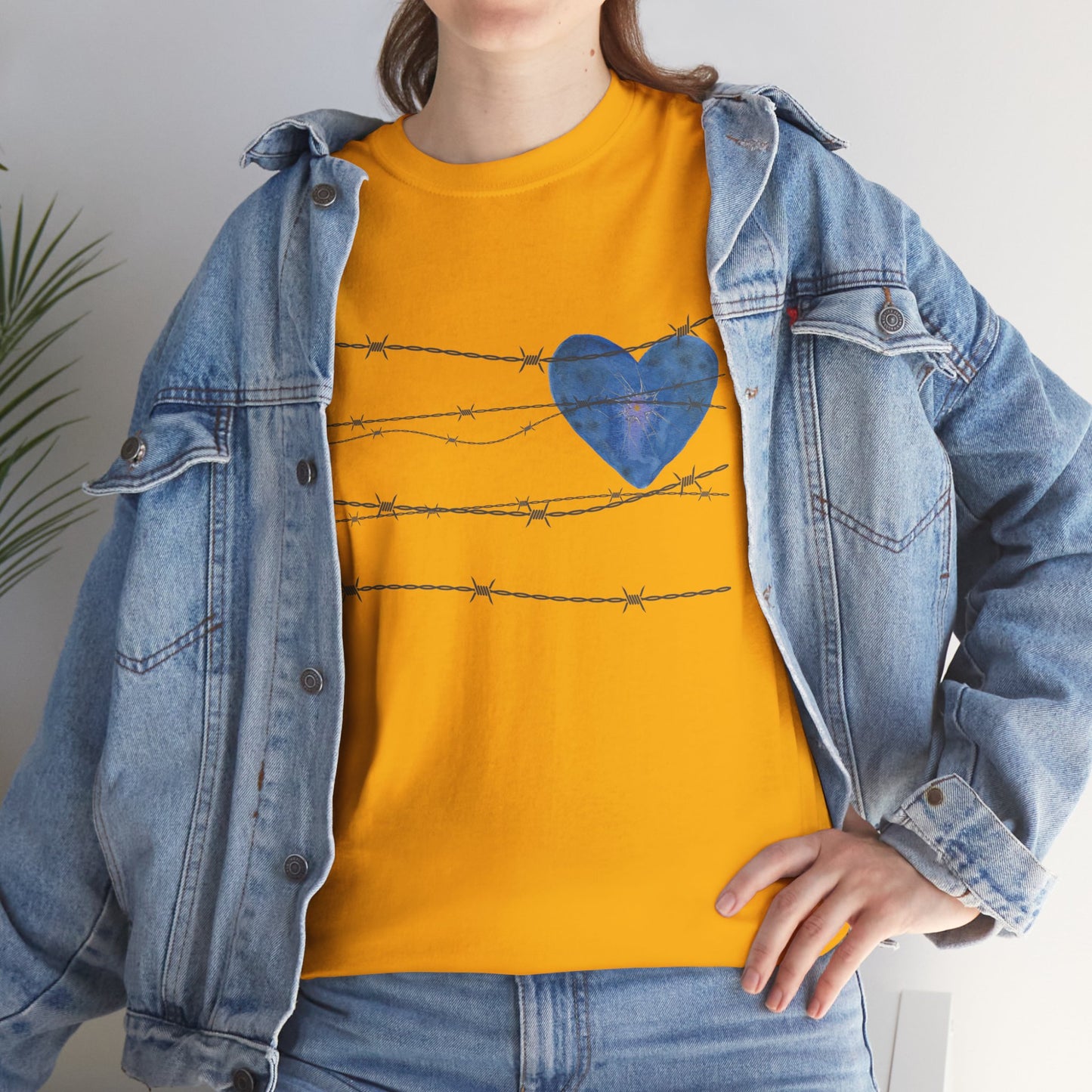 Protect My Broken Heart Unisex Cotton Graphic Tee