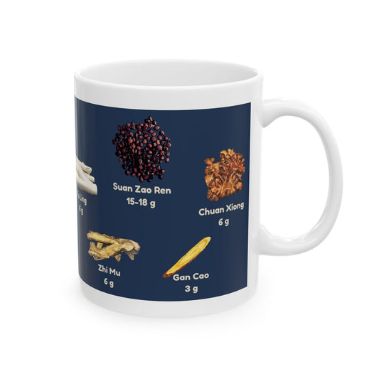 Suan Zao Ren Tang (blue) — TCM Herbal Mug