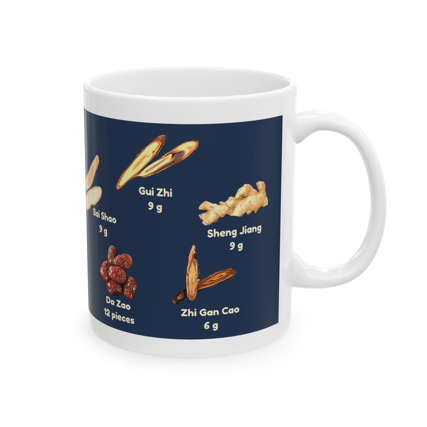 Gui Zhi Tang (blue)—TCM Herbal Mug