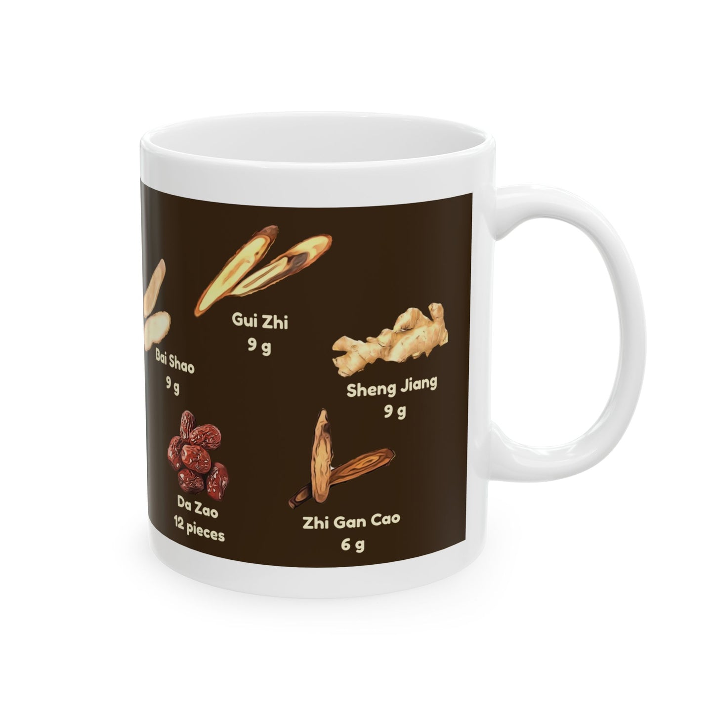 Gui Zhi Tang (brown)—TCM Herbal Mug