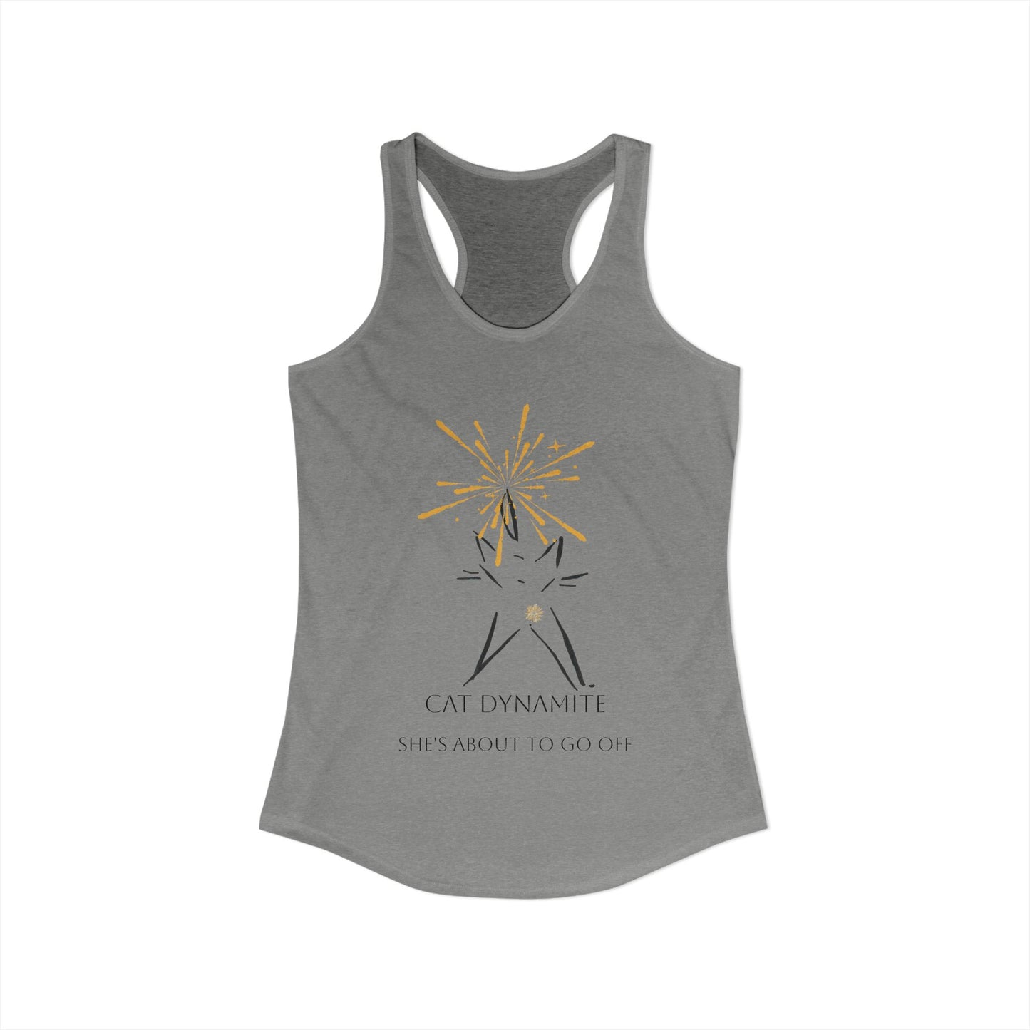 Cat Dynamite Racerback Tank