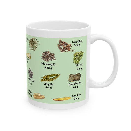 Yin Qiao San (green)— TCM Herbal Mug
