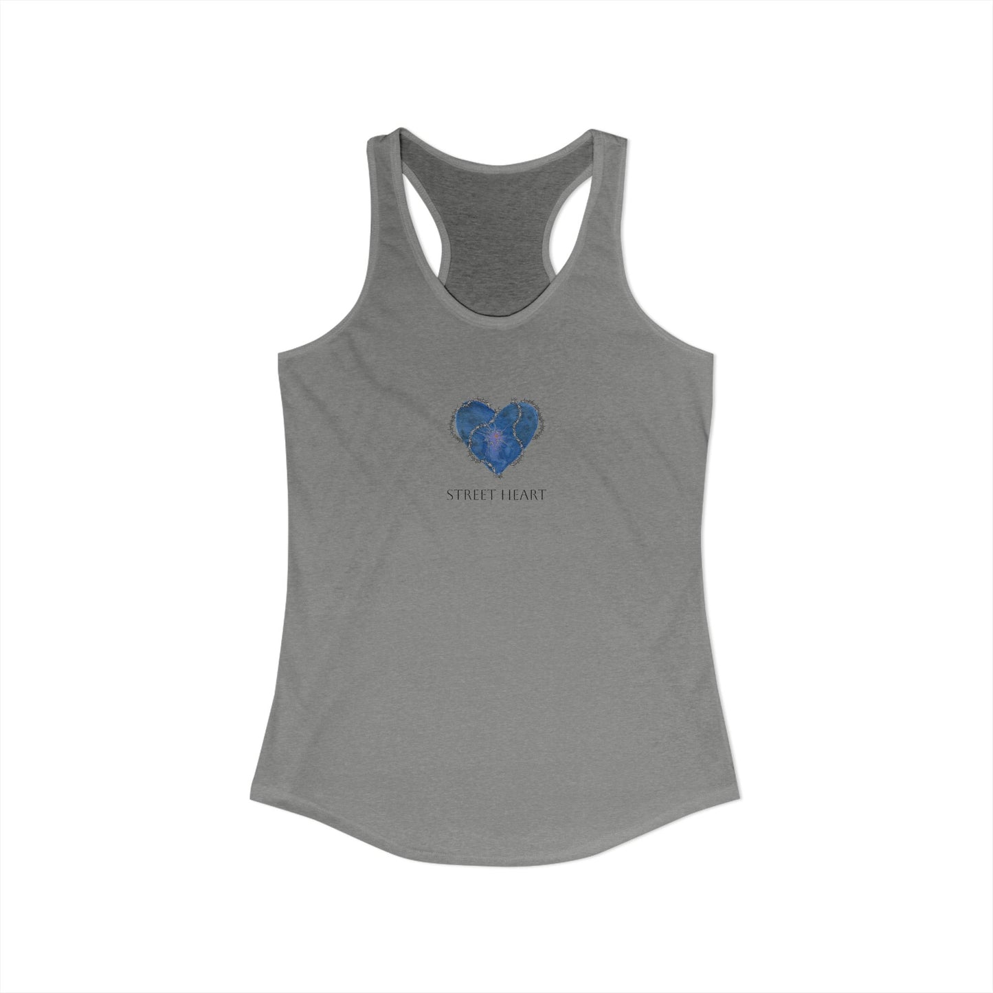 Street Heart Racerback Tank