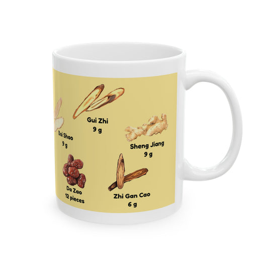 Gui Zhi Tang (yellow)—TCM Herbal Mug