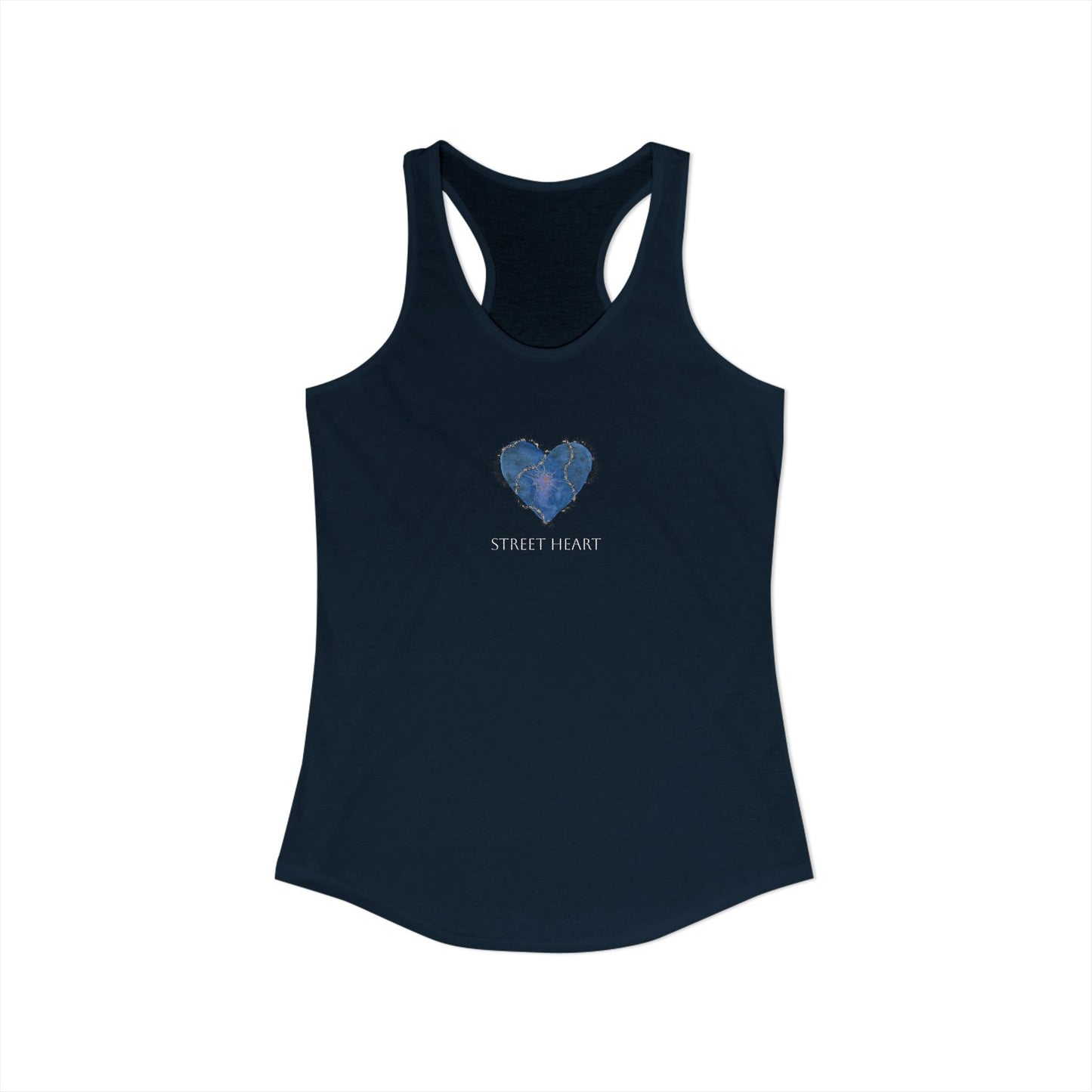 Street Heart Racerback Tank