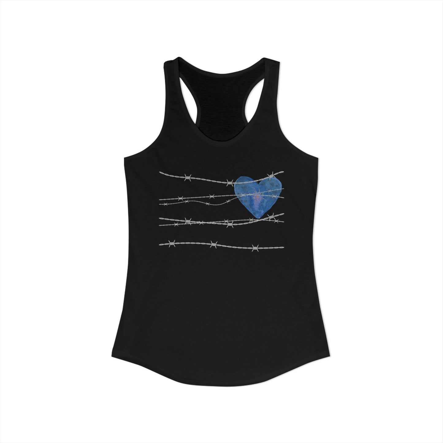 Street Heart (2) Racerback Tank