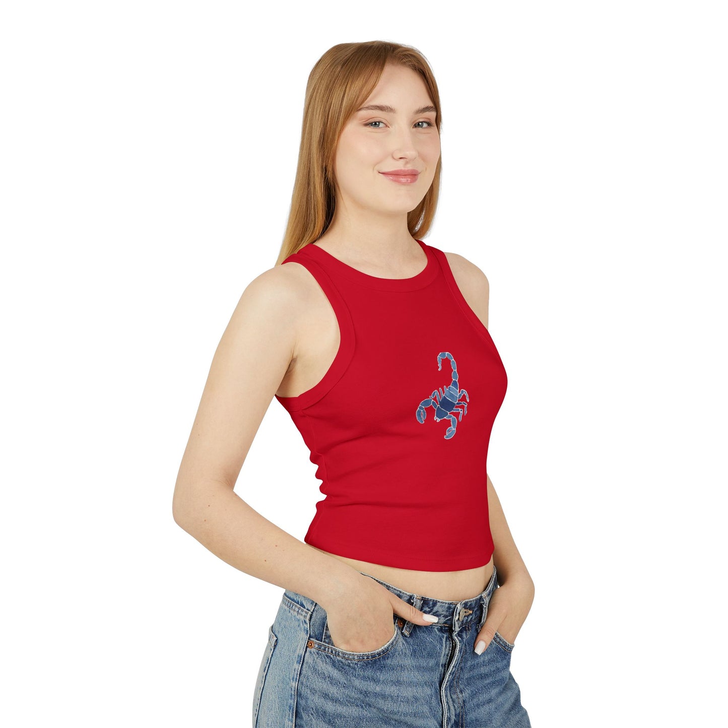 Scorpion Micro Rib Racer Tank Top