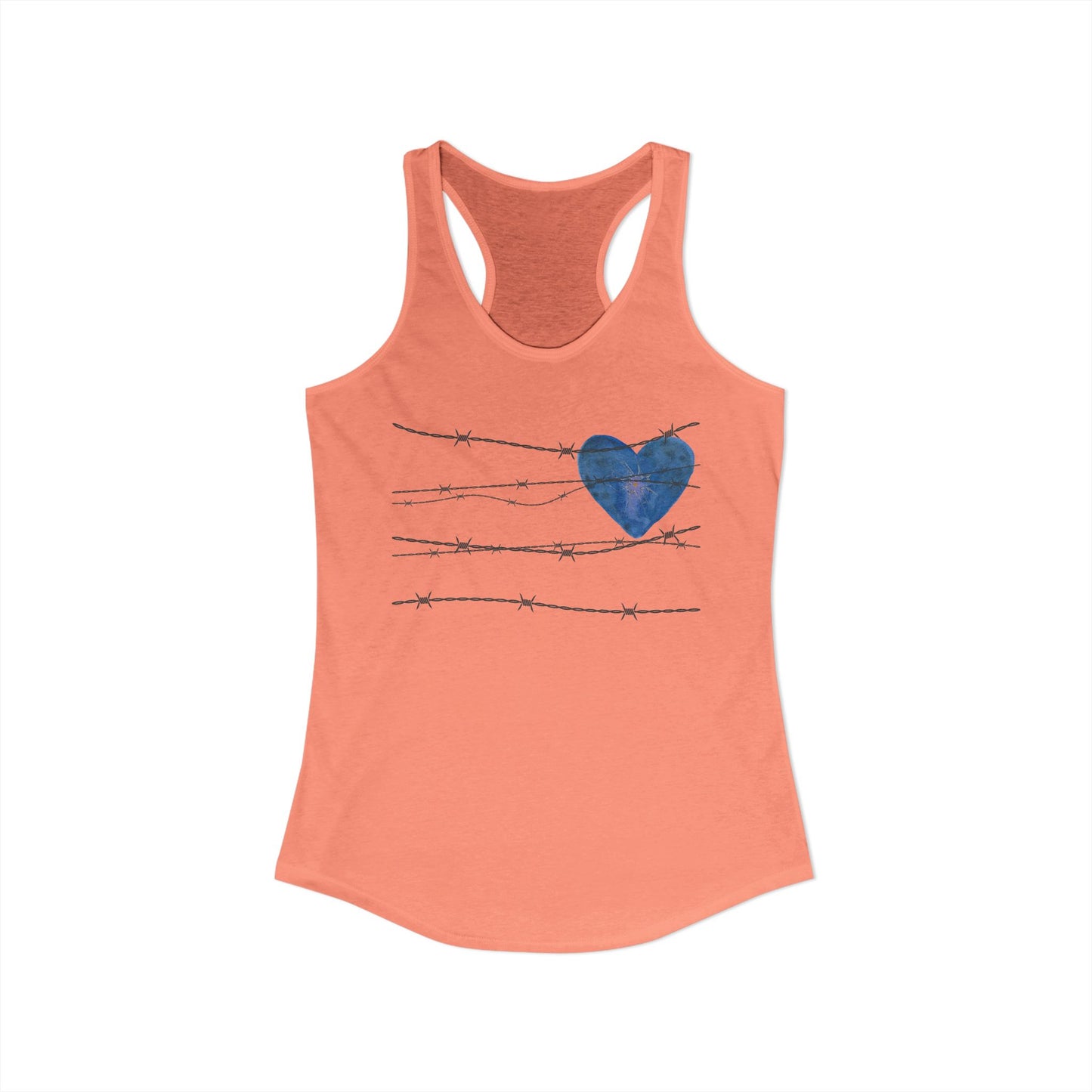 Street Heart (2) Racerback Tank