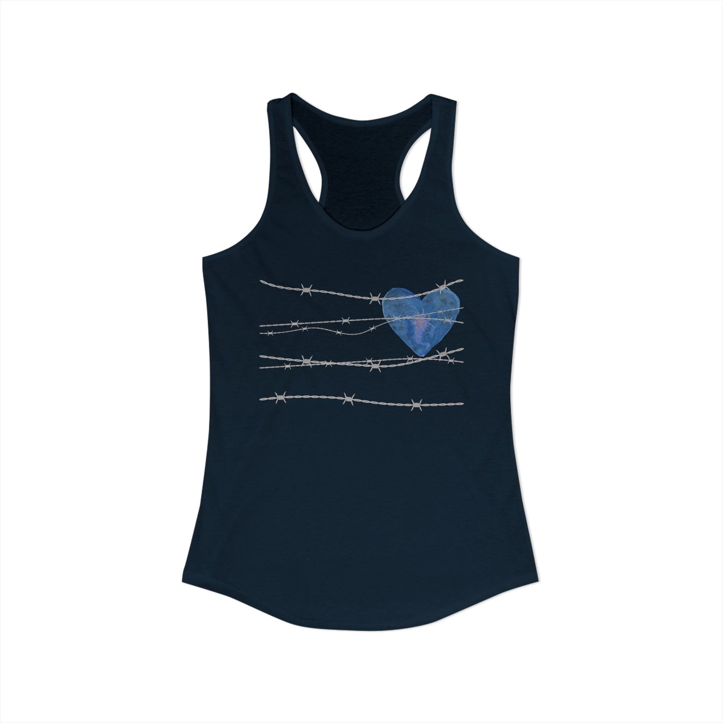 Street Heart (2) Racerback Tank