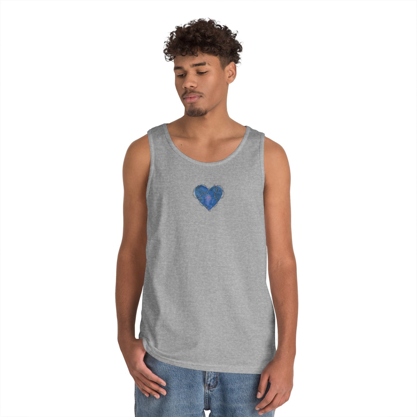 Street Heart—Unisex Cotton Tank Top