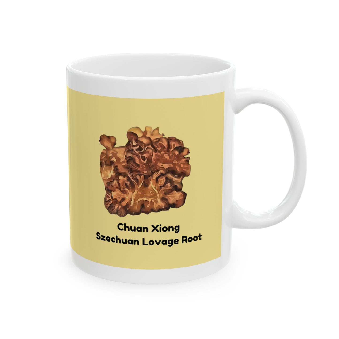 Chuan Xiong (yellow) — TCM Herbal Mug