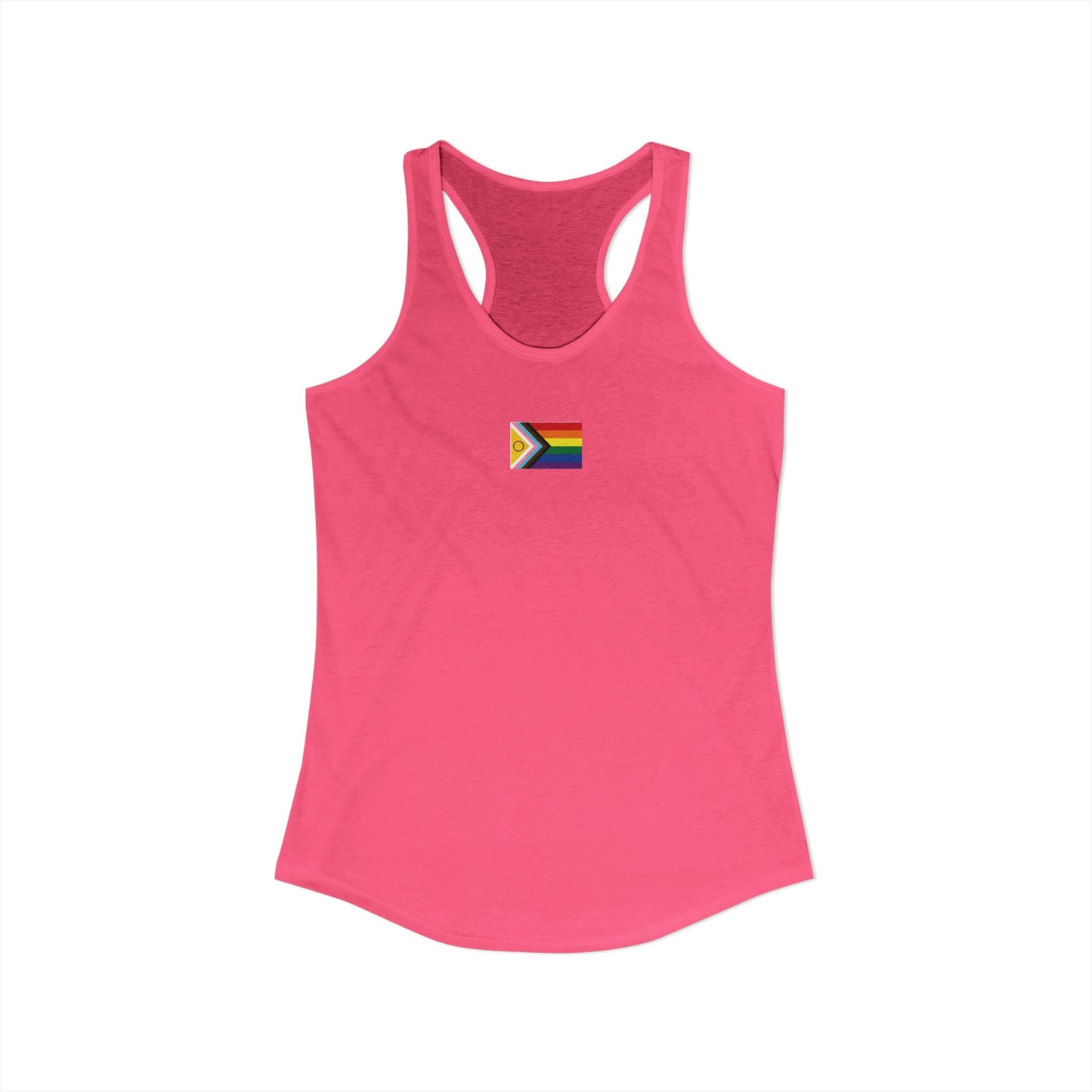 Pride Flag—Women's Racerback Tank