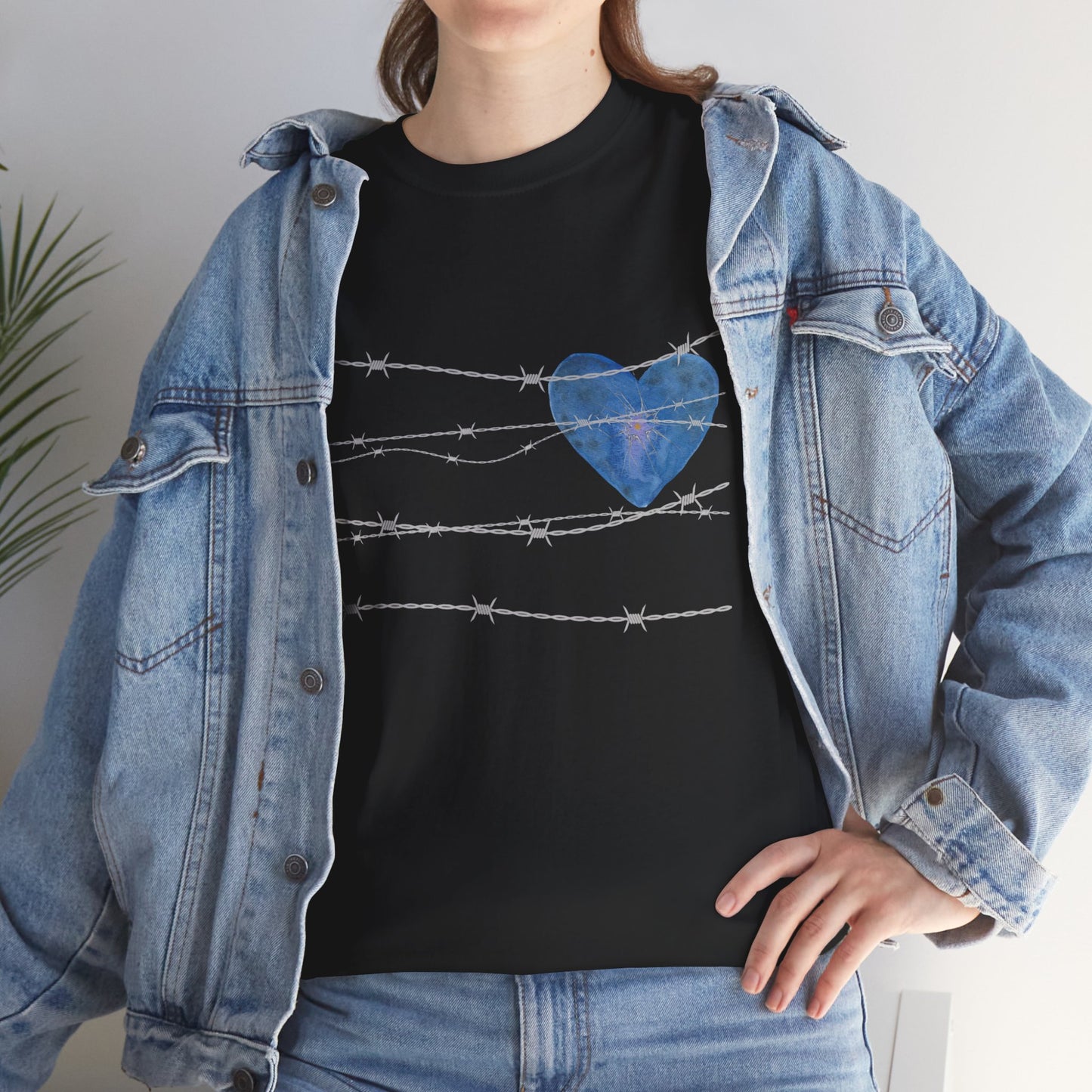 Protect My Broken Heart Unisex Cotton Graphic Tee