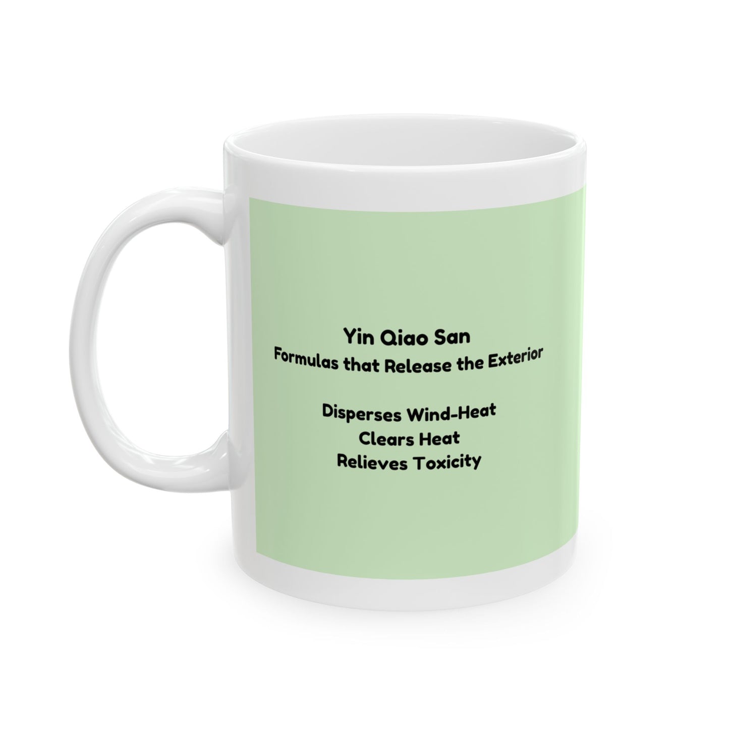 Yin Qiao San (green)— TCM Herbal Mug