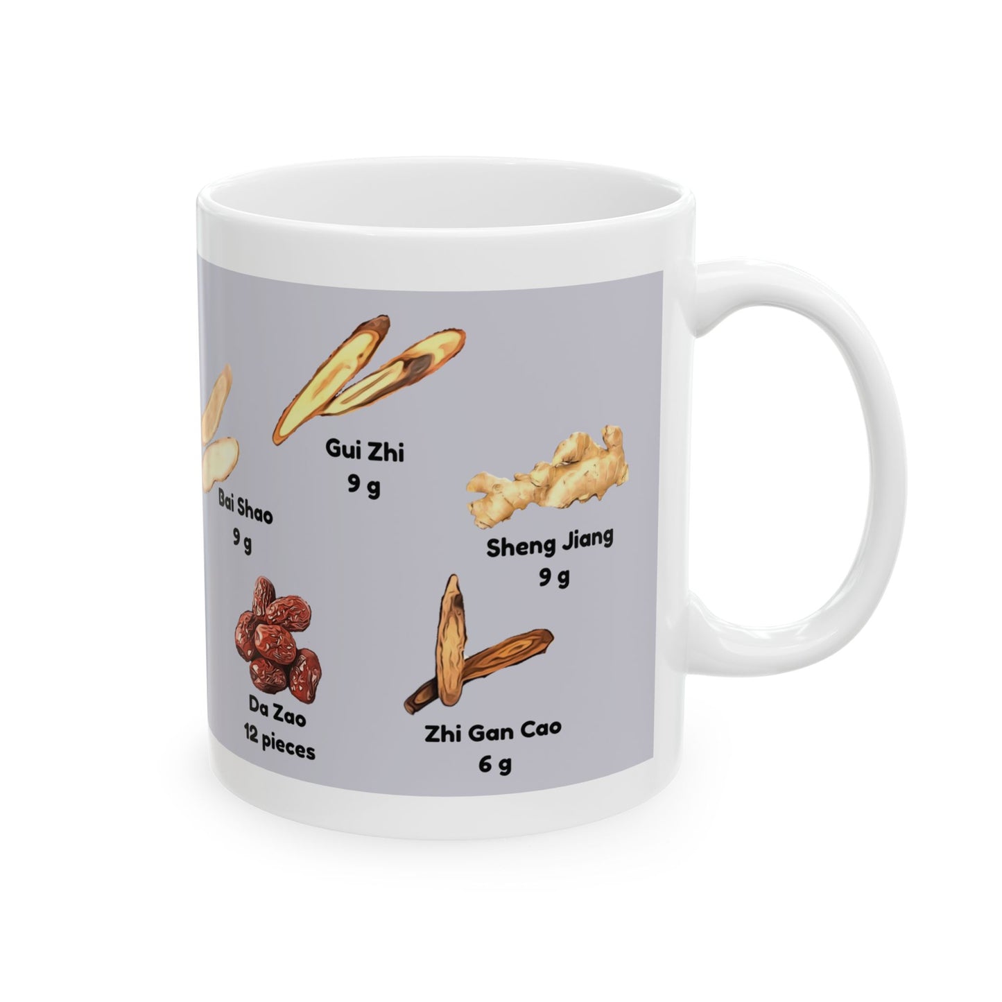 Gui Zhi Tang (gray)—TCM Herbal Mug