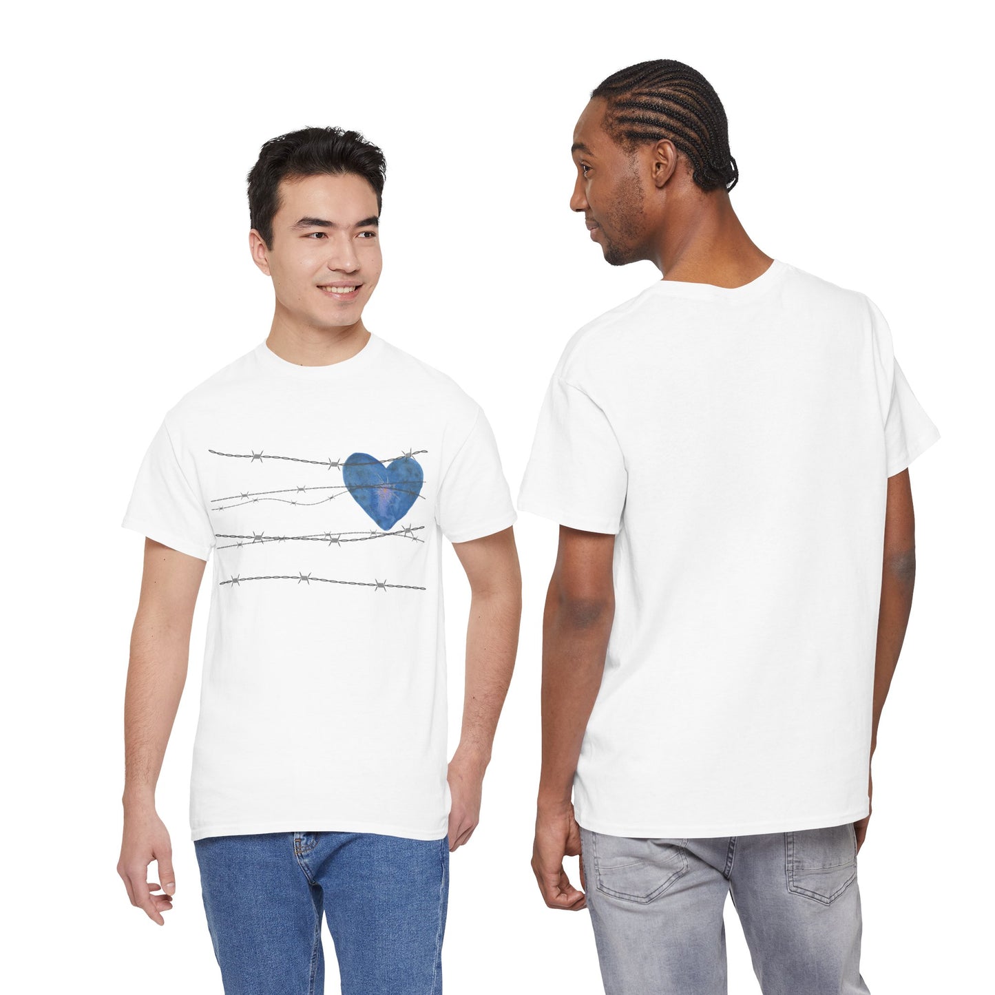 Protect My Broken Heart Unisex Cotton Graphic Tee
