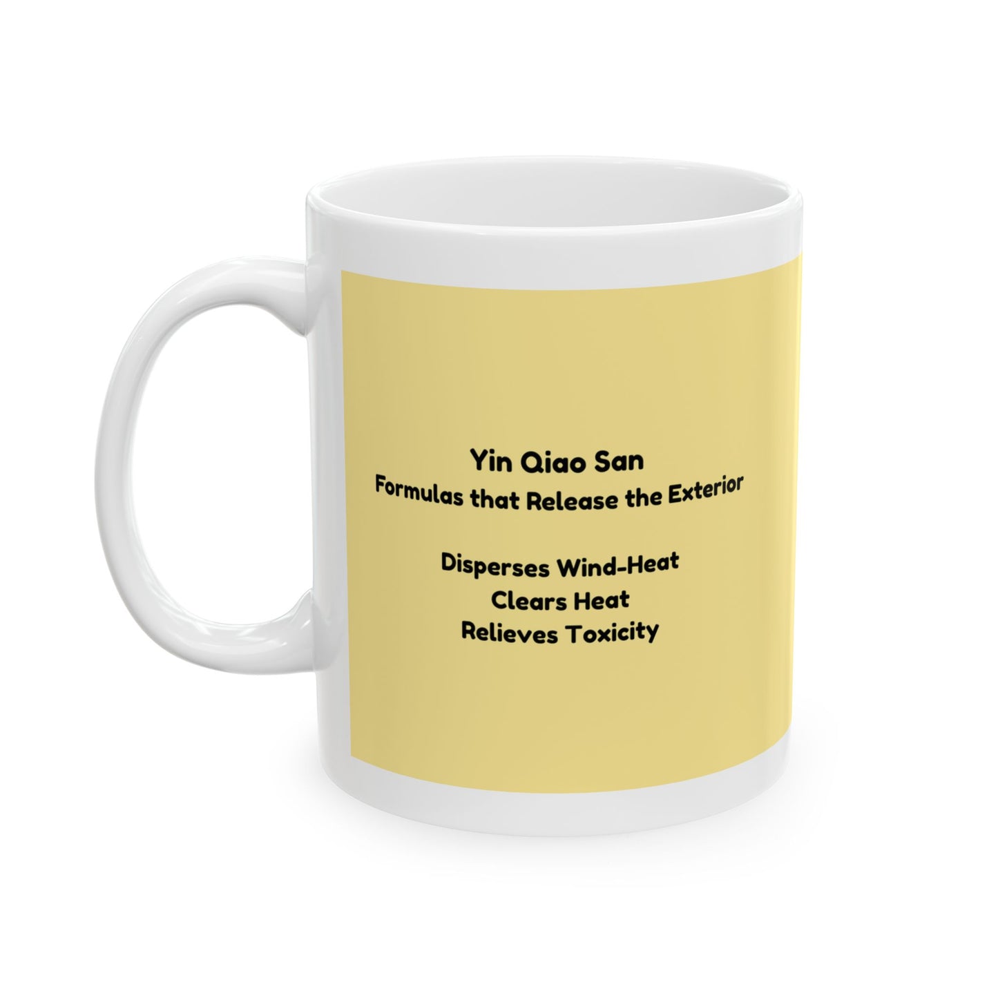 Yin Qiao San (yellow)— TCM Herbal Mug