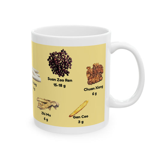 Suan Zao Ren Tang (yellow) — TCM Herbal Mug