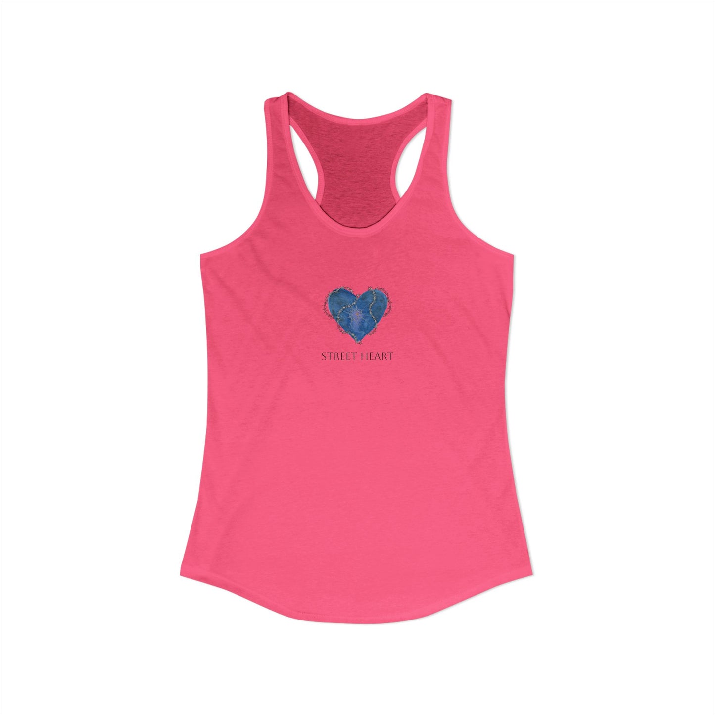 Street Heart Racerback Tank