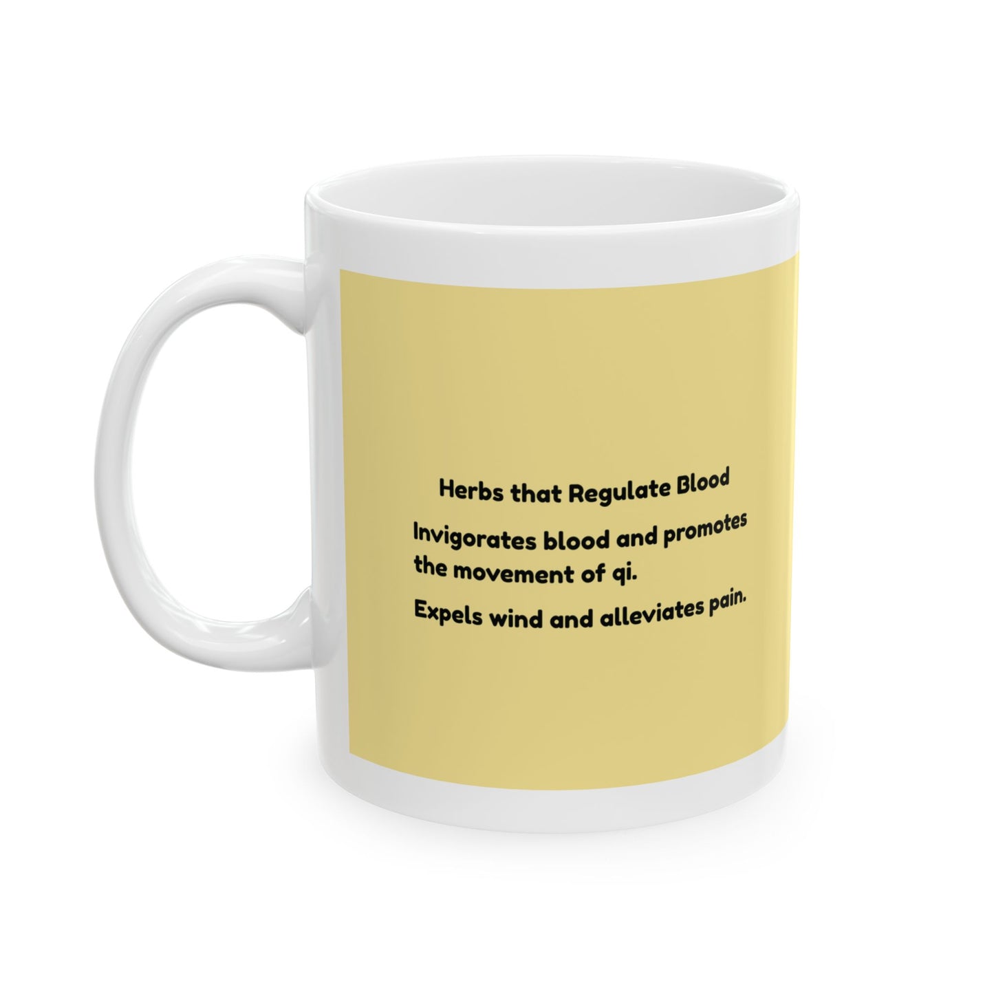 Chuan Xiong (yellow) — TCM Herbal Mug