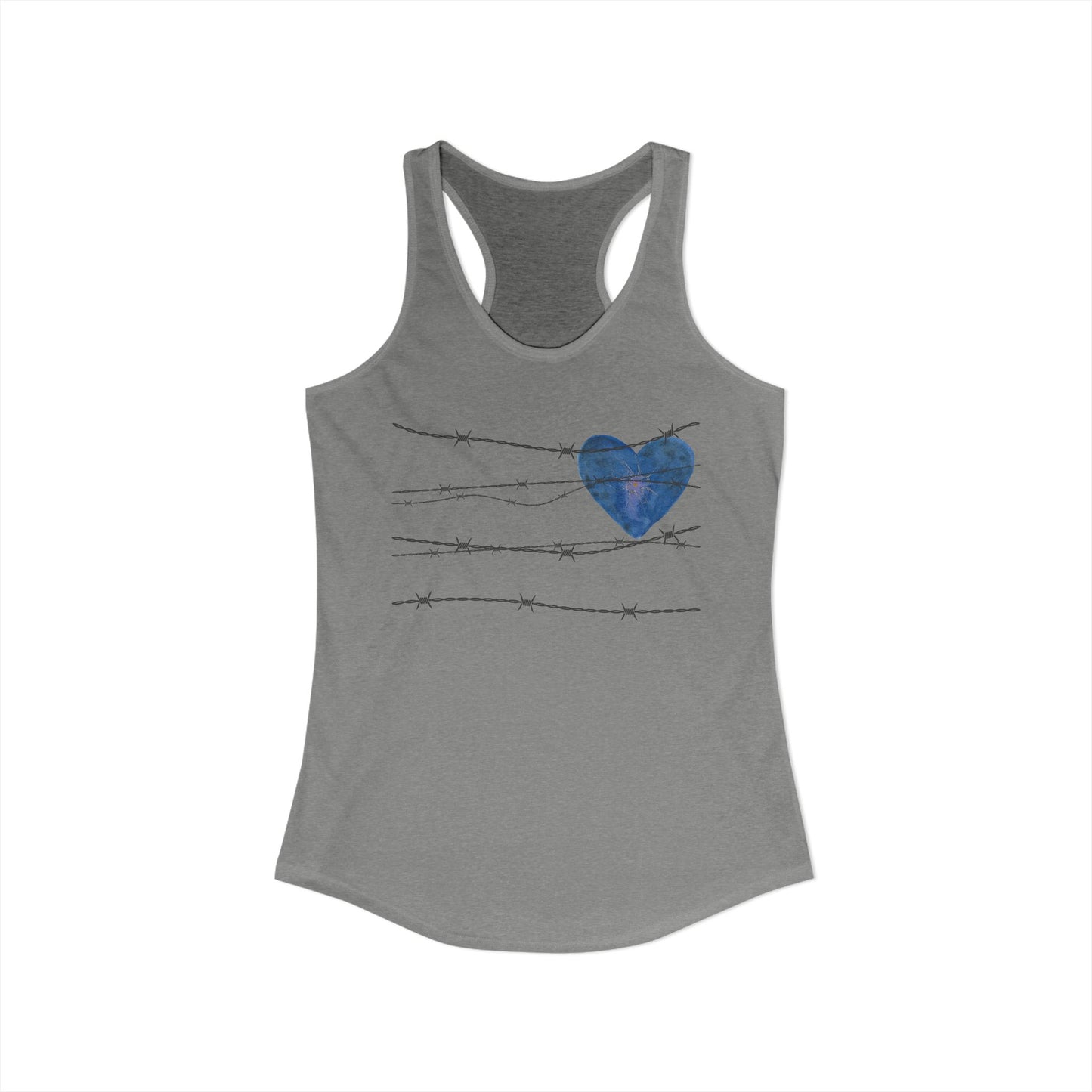 Street Heart (2) Racerback Tank