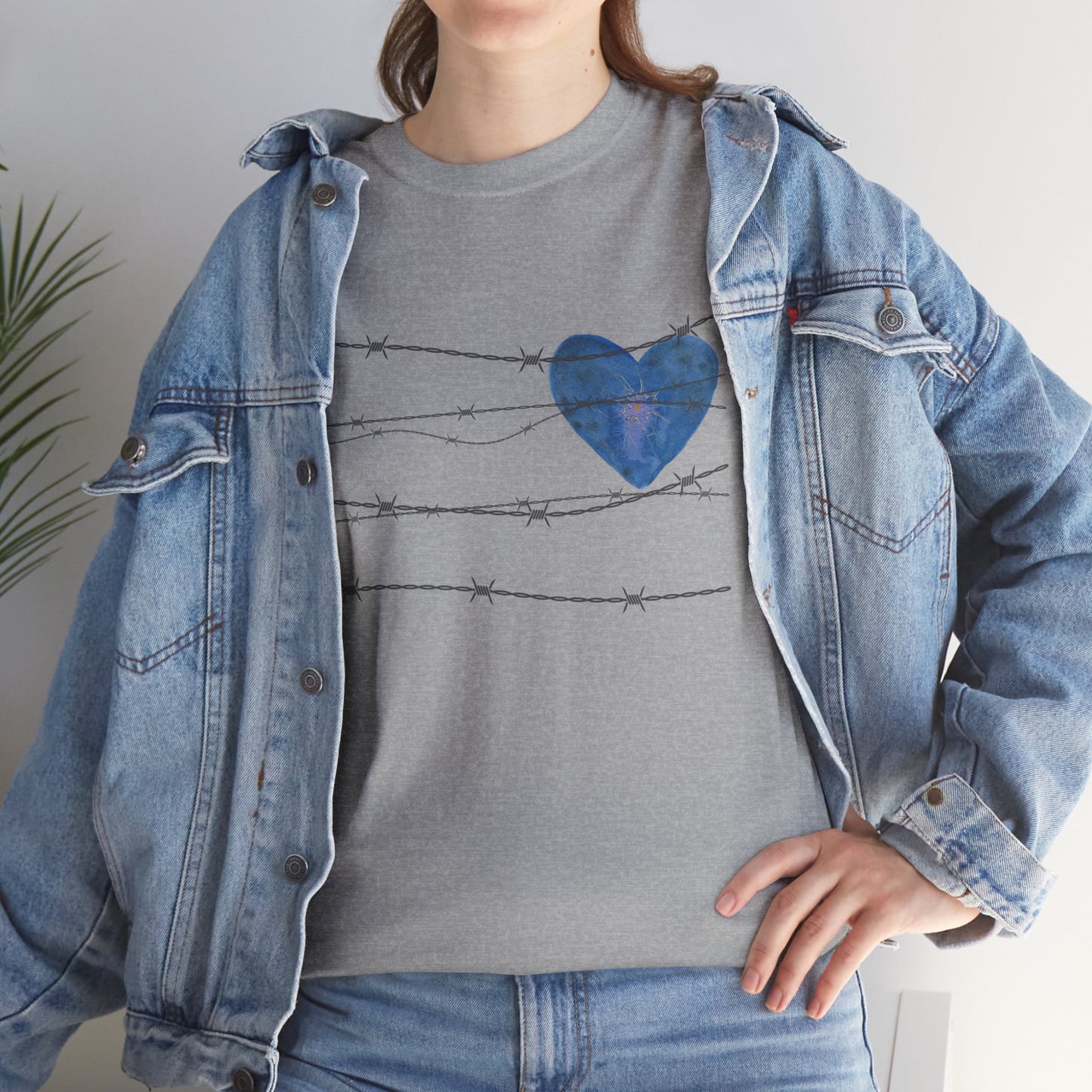 Protect My Broken Heart Unisex Cotton Graphic Tee