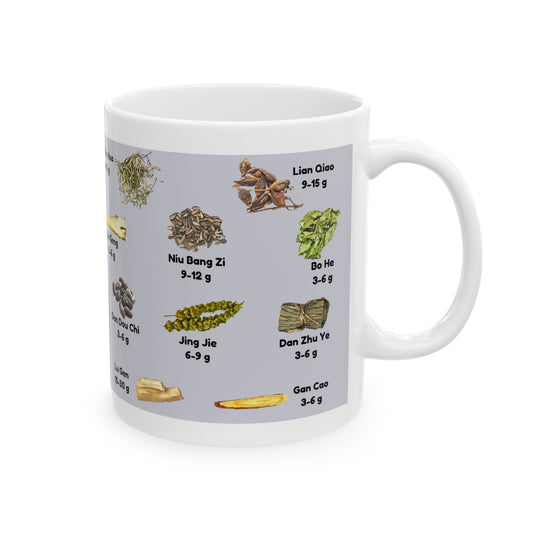 Yin Qiao San (gray)— TCM Herbal Mug