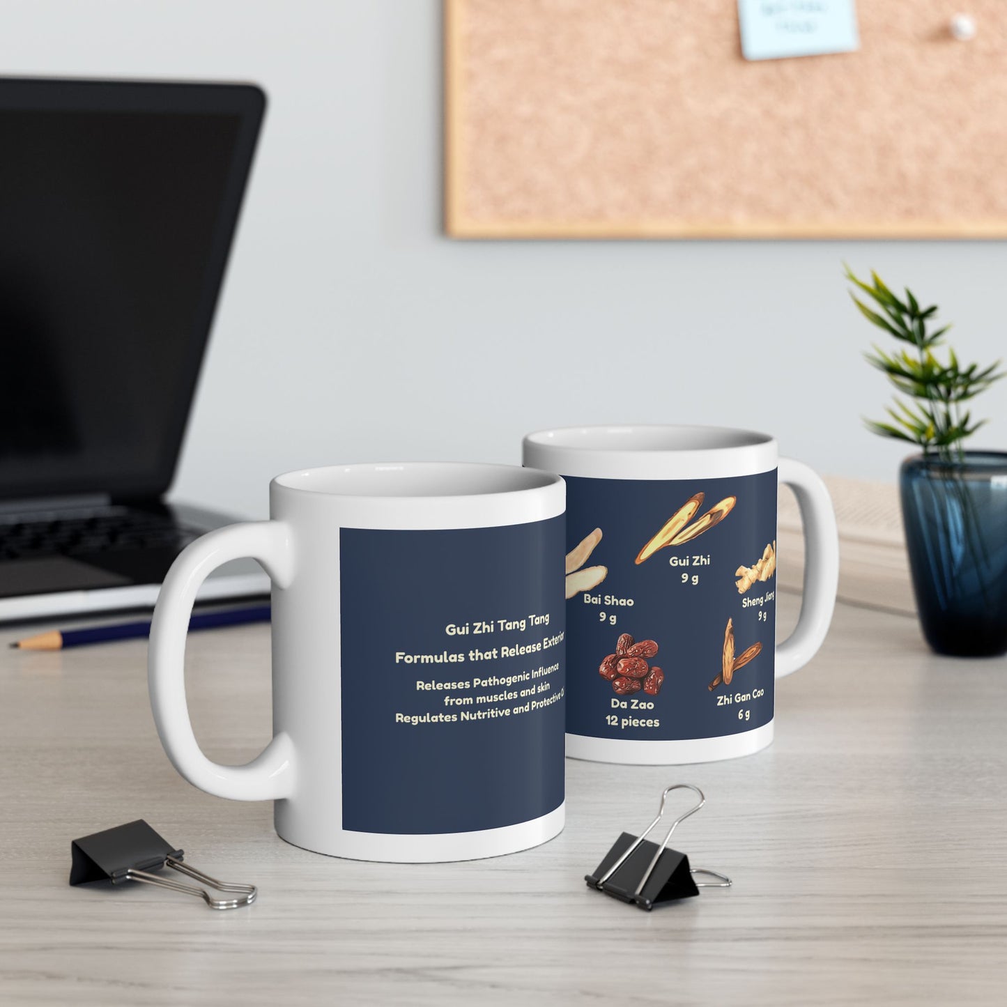 Gui Zhi Tang (blue)—TCM Herbal Mug