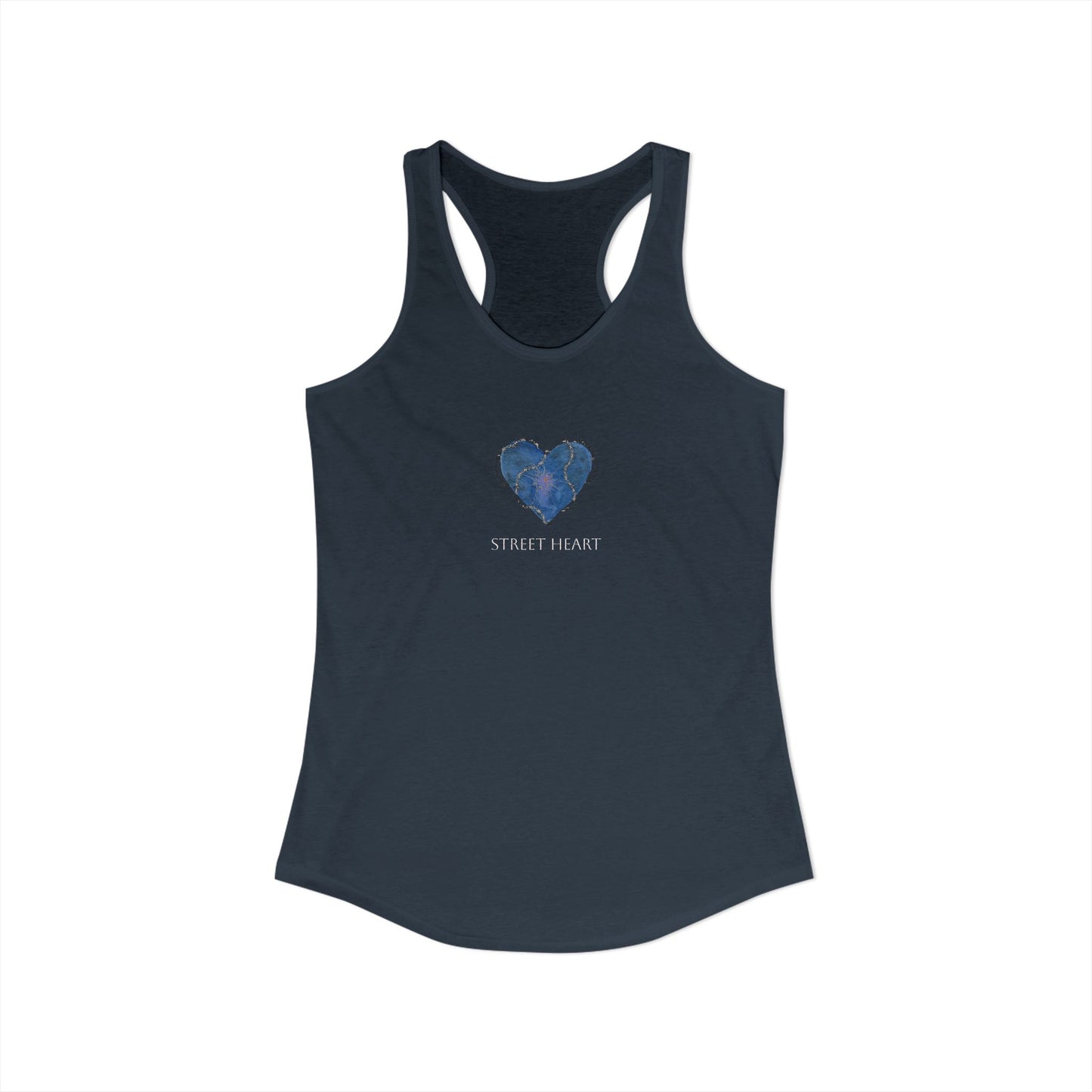 Street Heart Racerback Tank