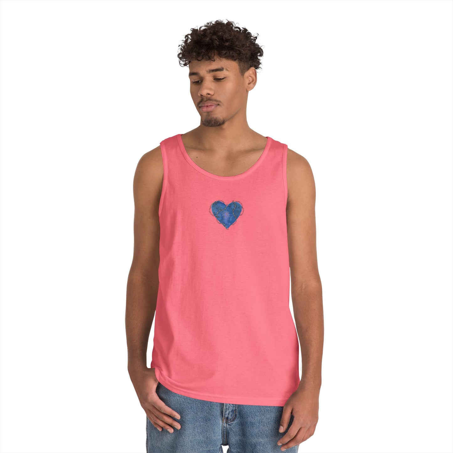 Street Heart—Unisex Cotton Tank Top