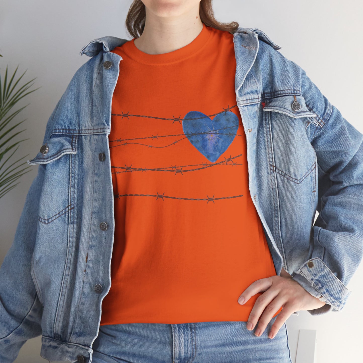 Protect My Broken Heart Unisex Cotton Graphic Tee