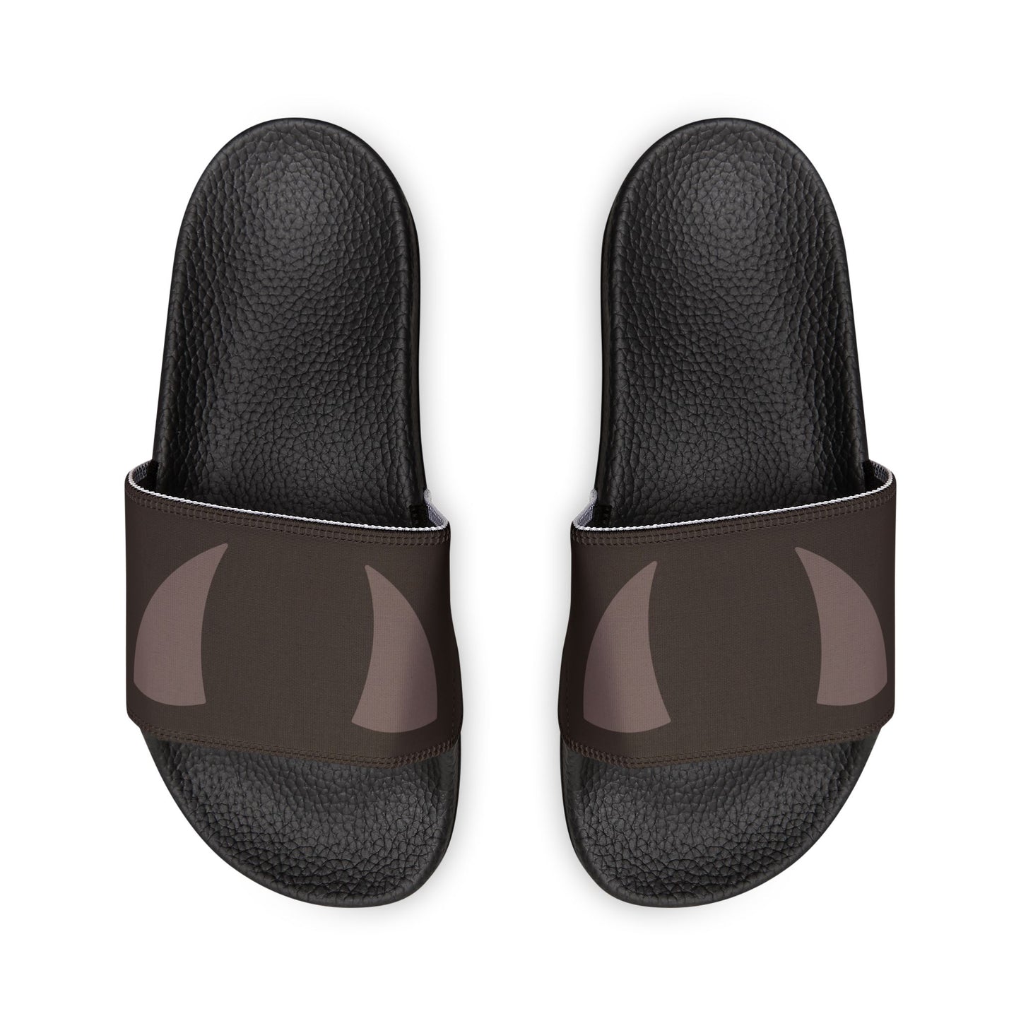 Horn Slide Sandals (brown) — Men's