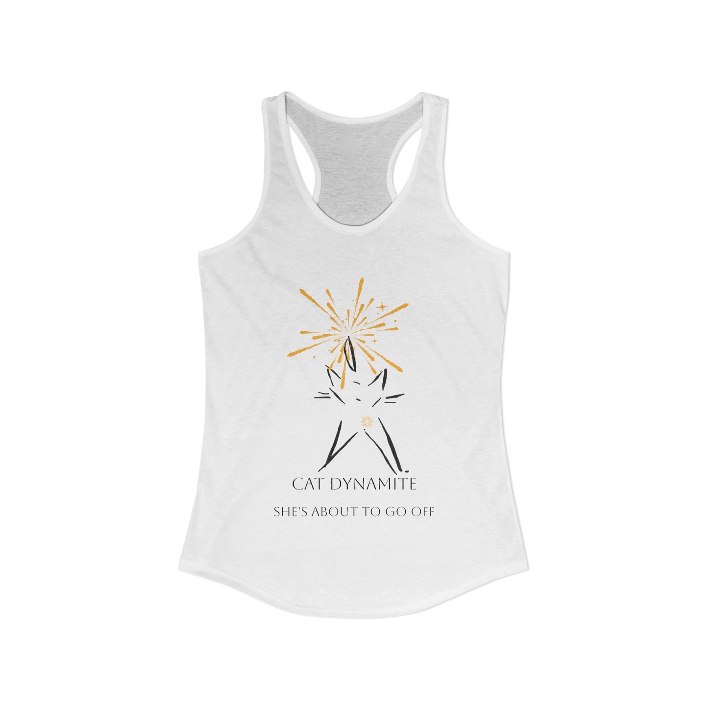 Cat Dynamite Racerback Tank
