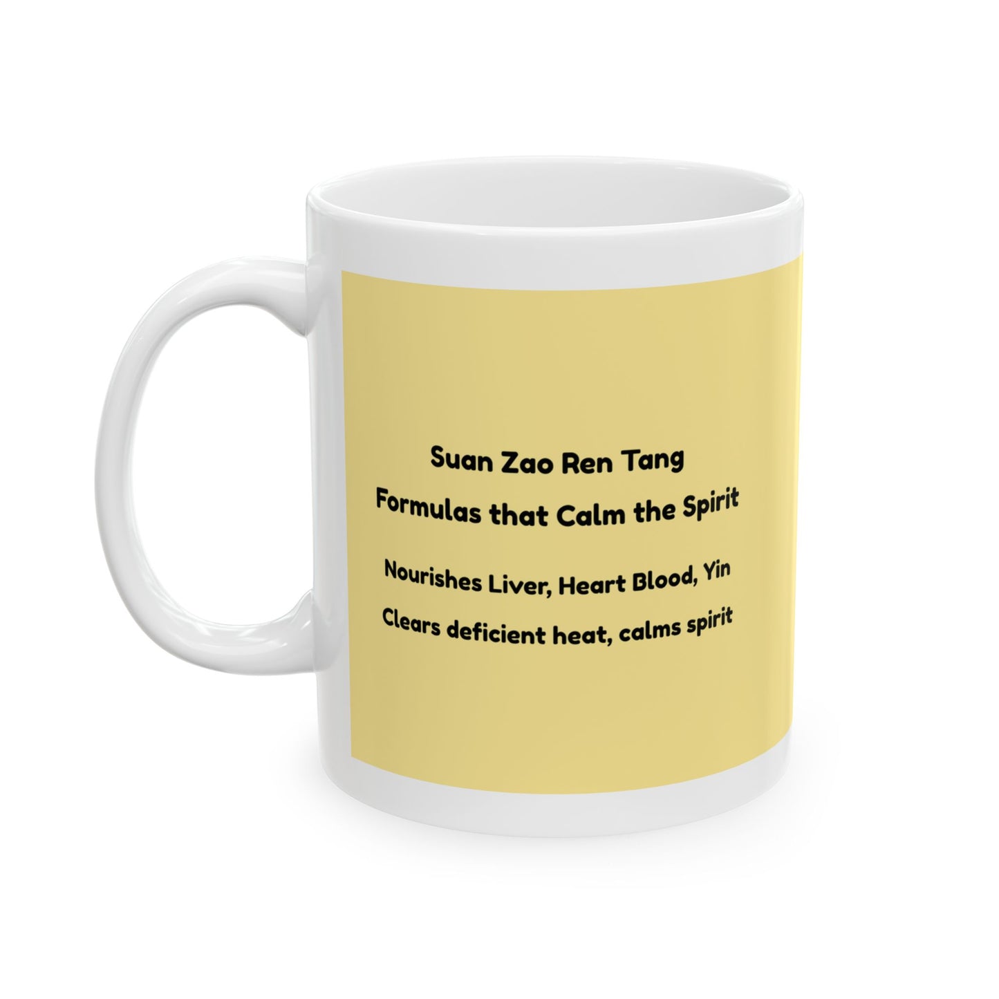 Suan Zao Ren Tang (yellow) — TCM Herbal Mug
