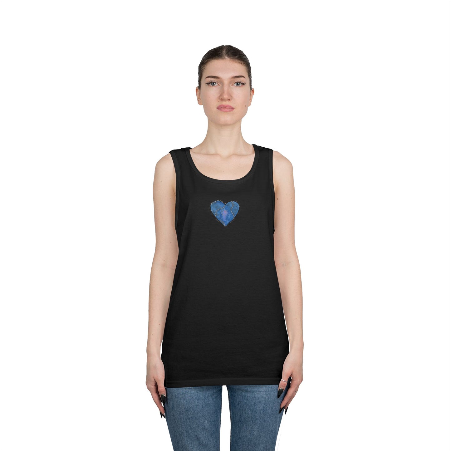 Street Heart—Unisex Cotton Tank Top