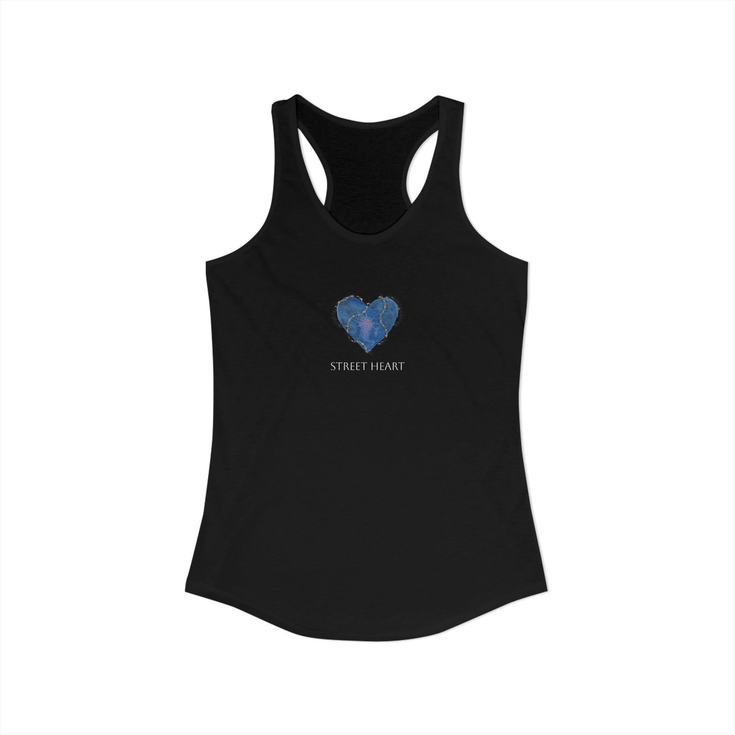 Street Heart Racerback Tank