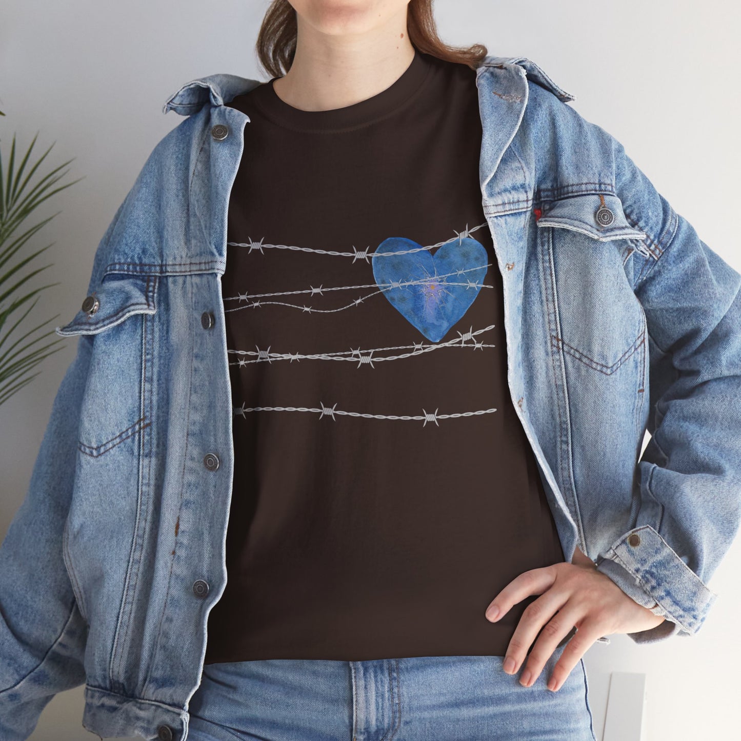 Protect My Broken Heart Unisex Cotton Graphic Tee