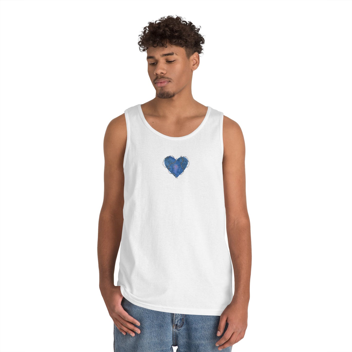Street Heart—Unisex Cotton Tank Top