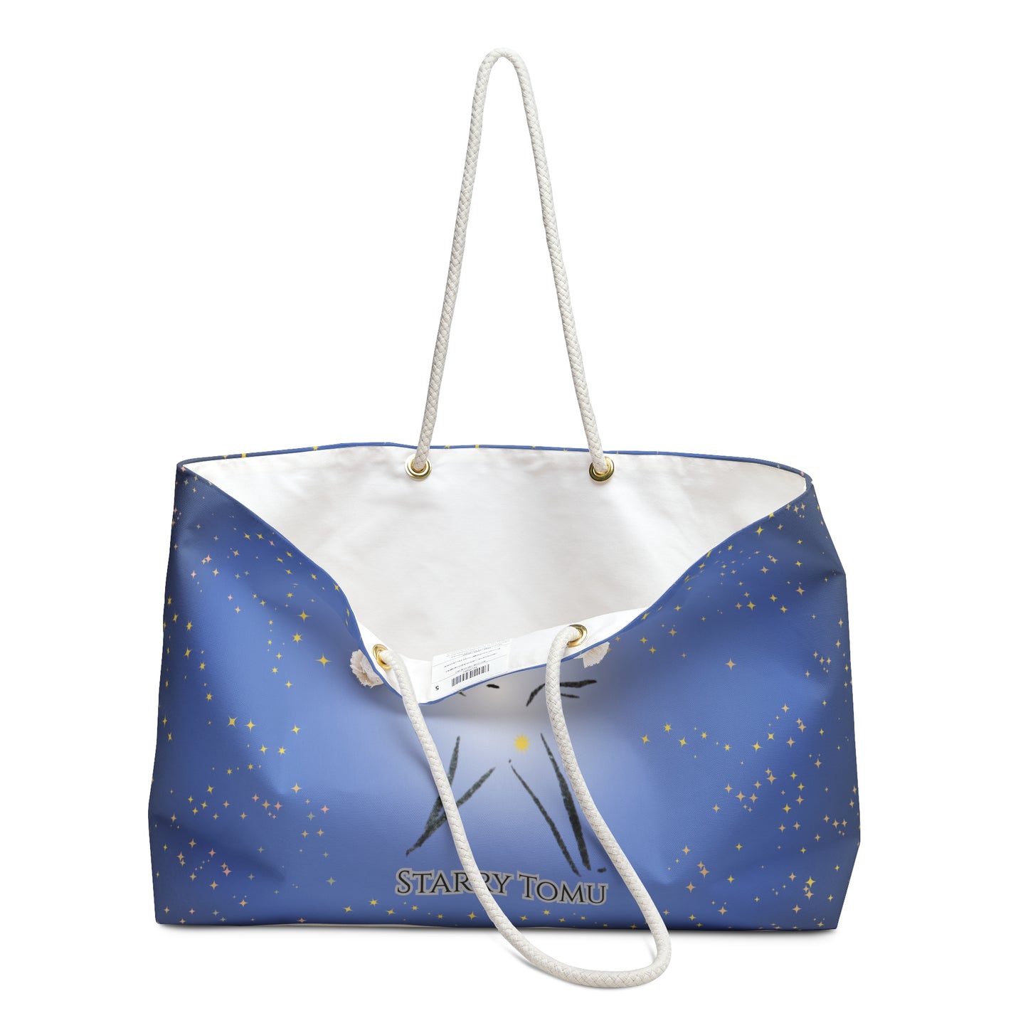 Starry Tomu Weekender Bag — Blue Starry Travel Tote