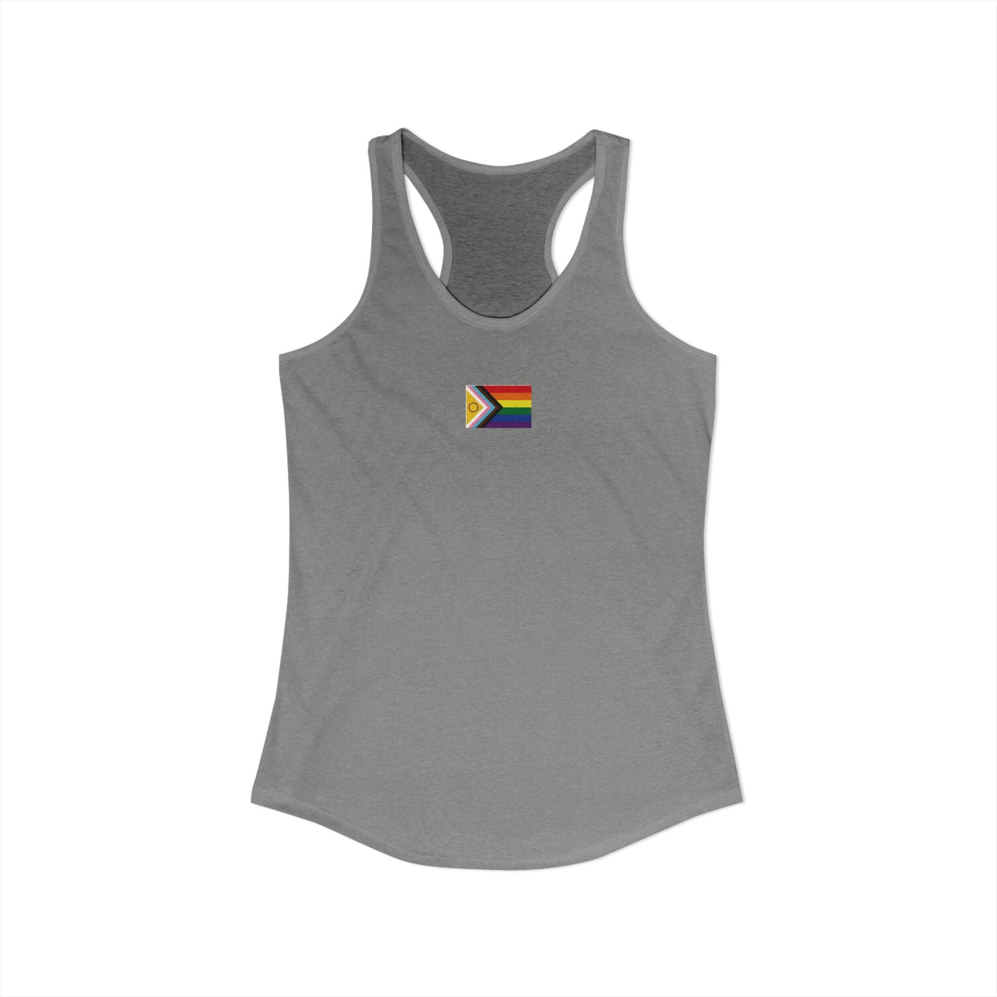 Pride Flag—Women's Racerback Tank