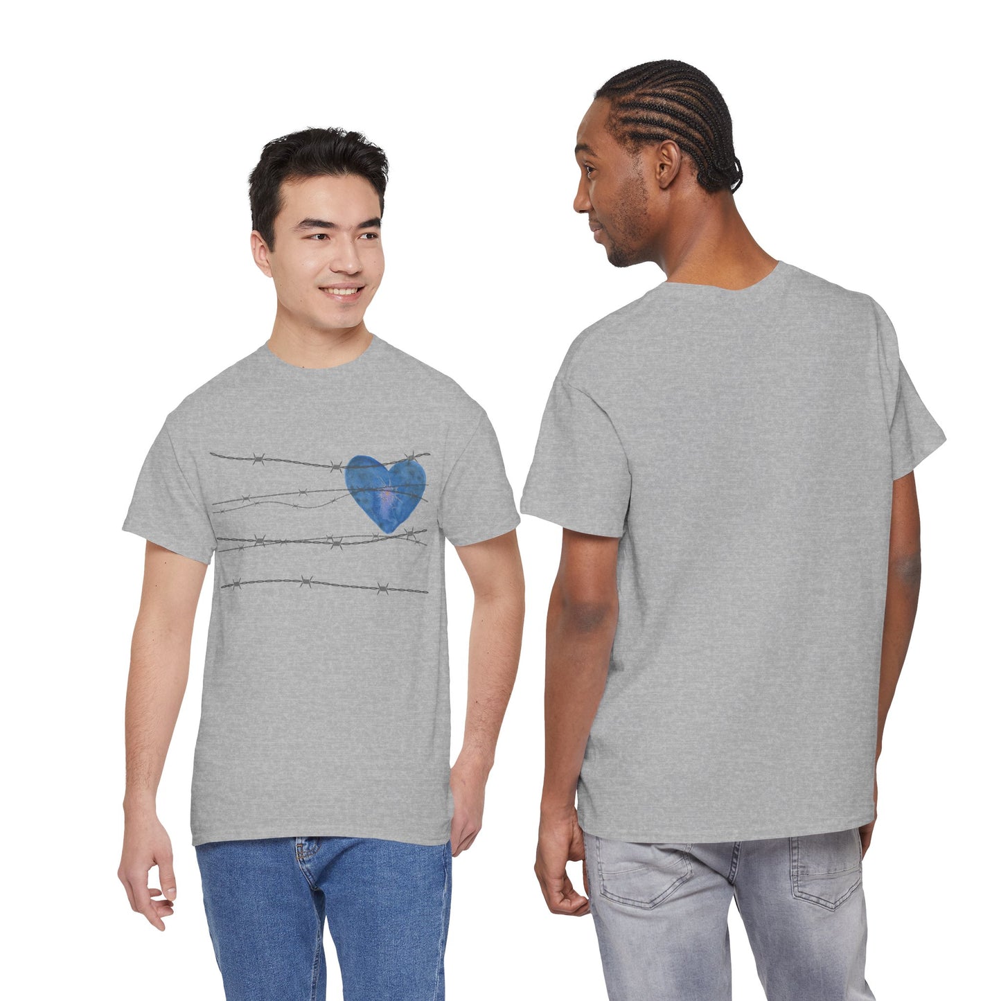 Protect My Broken Heart Unisex Cotton Graphic Tee