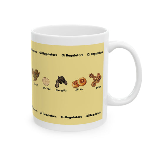 Qi Regulators (yellow)—TCM Herbal Mug