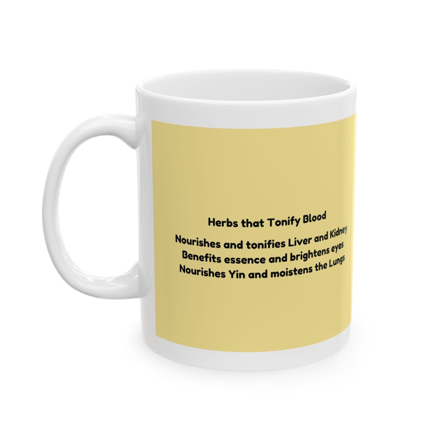 Gou Qi Zi (yellow) — TCM Herbal Mug