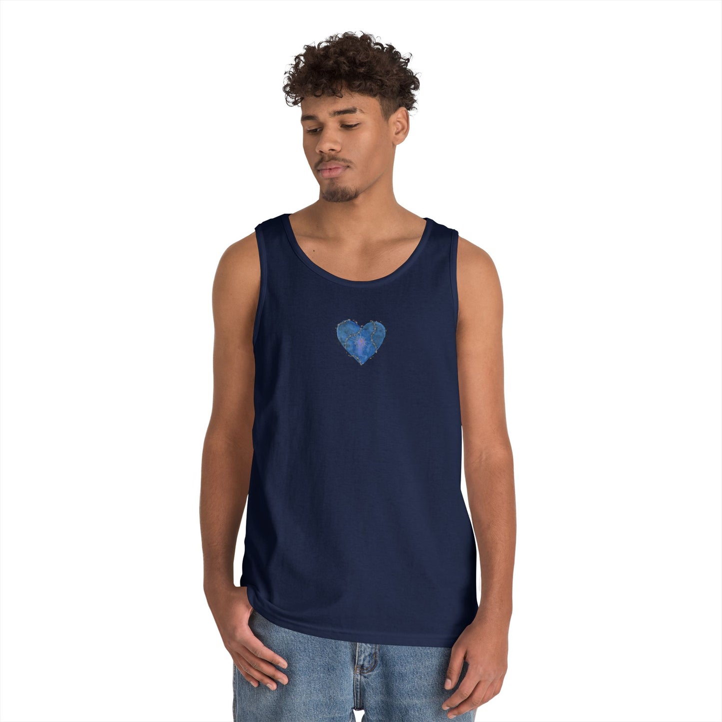 Street Heart—Unisex Cotton Tank Top