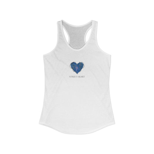 Street Heart Racerback Tank